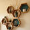 Miniature : Etagère hexagonale