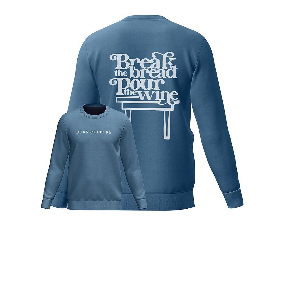 Thumbnail: Break The Bread, Pour The Wine Crewneck