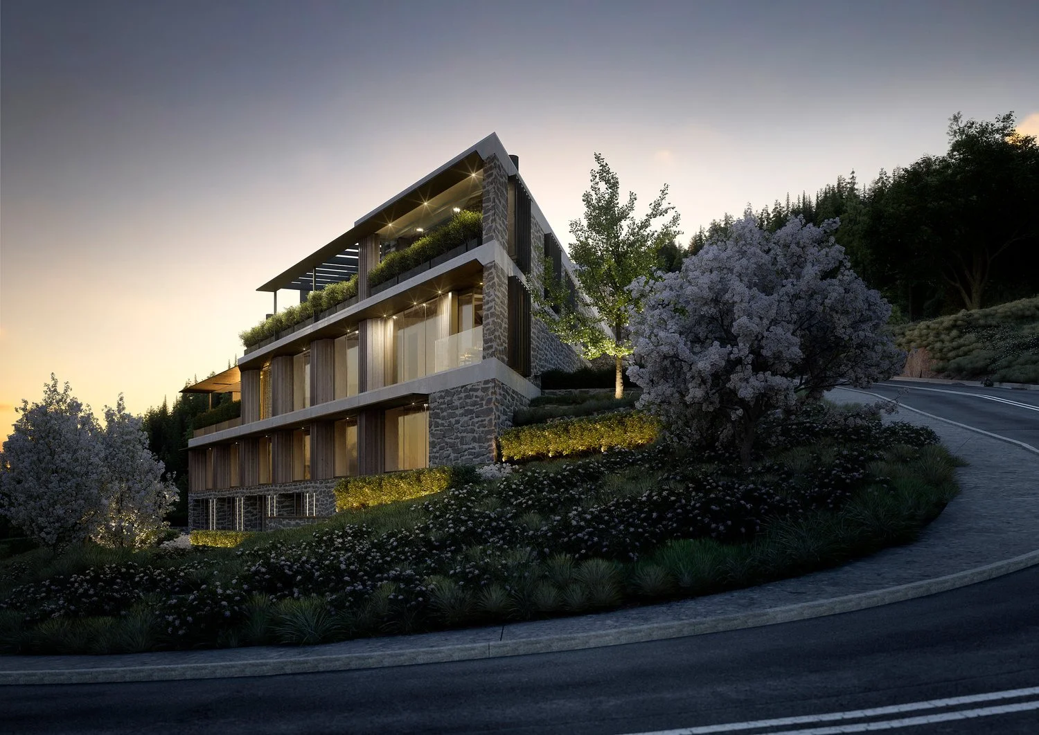 Roki Collection, on the shores of Lake Wakatipu, in the heart of Queenstown, New Zealand. 