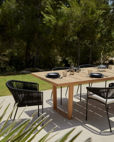 luxury furniture outdoor table and chairs