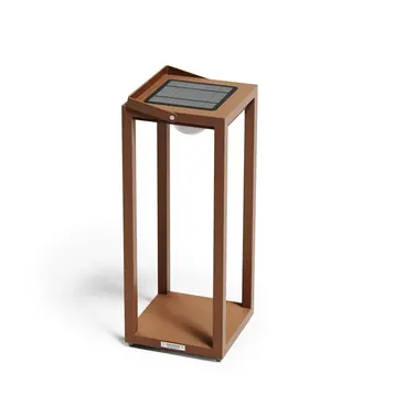 ASTRO Outdoor Lantern – Studio product shot with clean aluminium frame.