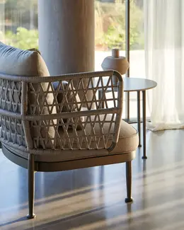 CURIO 2-Seater Sofa featured in a minimalist seating arrangement.