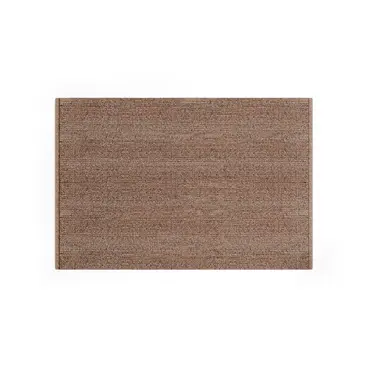 RAFFAELLO Outdoor Rug – Studio product shot of round outdoor rug in textured weave.