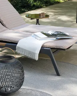 SWITCH Lantern – Shown in a high-end residential outdoor setting as part of a modular furniture arrangement.