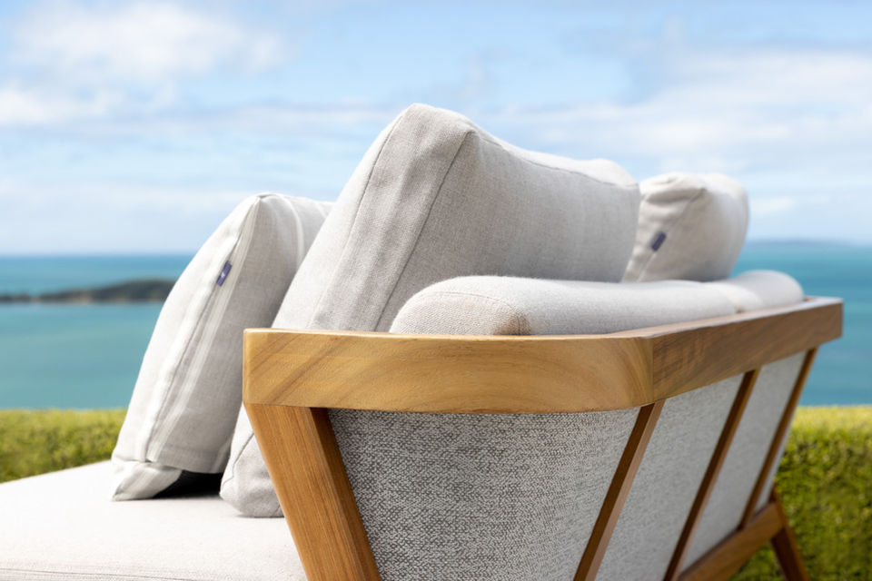 Coco Wolf outdoor furniture sofa close up detail
