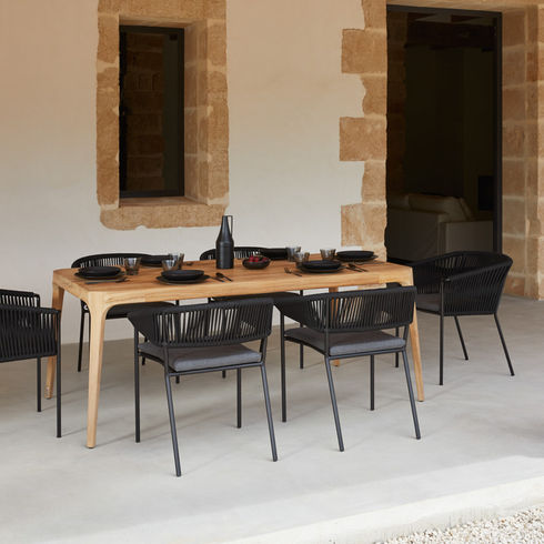 luxury furniture outdoor table and chairs