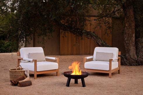 weatherproof outdoor furniture arm chairs