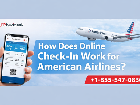 How Does Online Check-In Work for American Airlines?