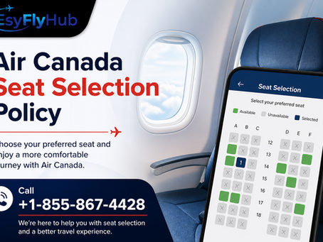 What is the Air Canada seat selection policy?