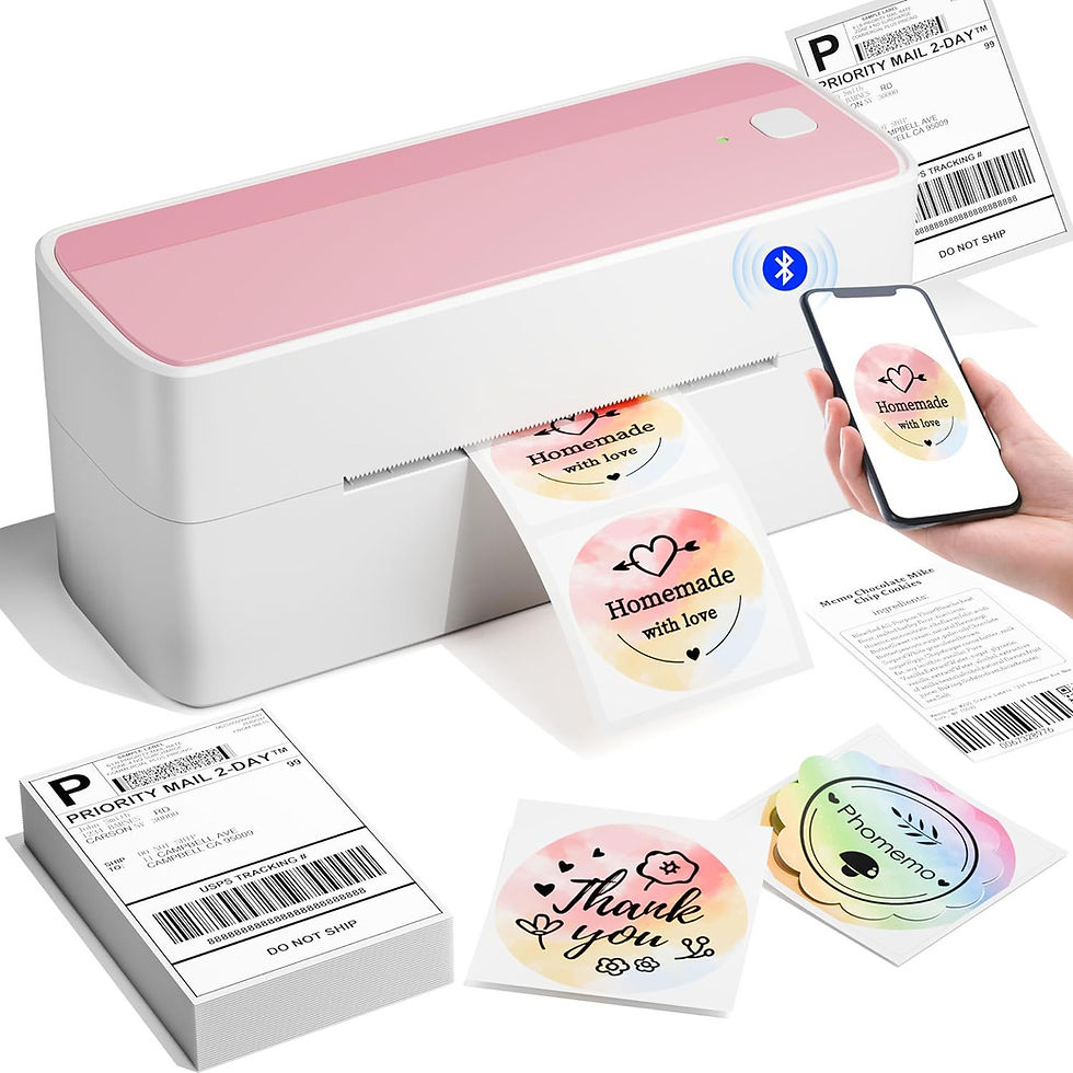 Thumbnail: Bluetooth Thermal Label Printer