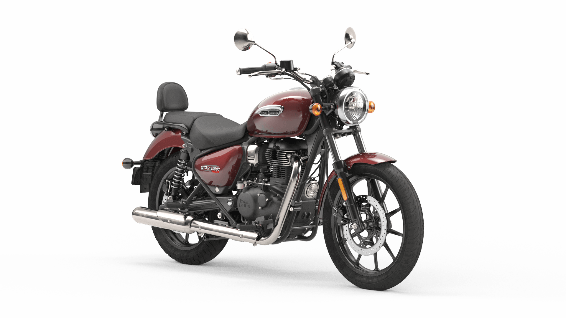 Meteor 350 Stellar Metallic Red