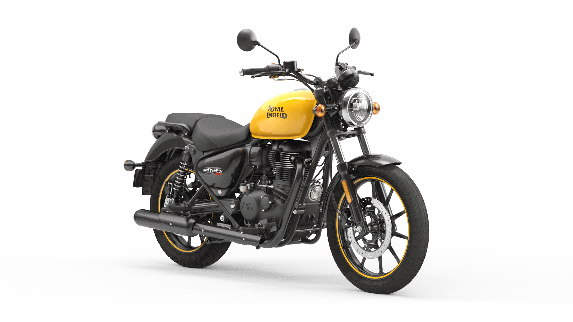 Meteor 350 Fireball Yellow