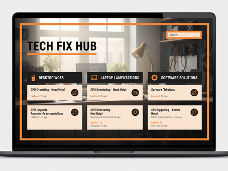 Top Forums for Computer Repair Online Discussions