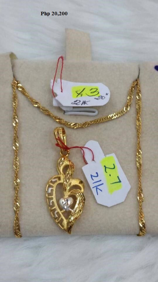 Thumbnail: Saudi Gold Necklace (Prices includede in picture)