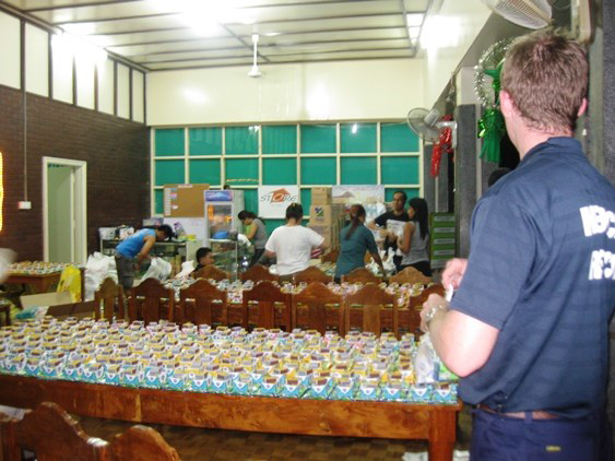 VICTO National conducted relief missions to provide relief goods to affiliated c