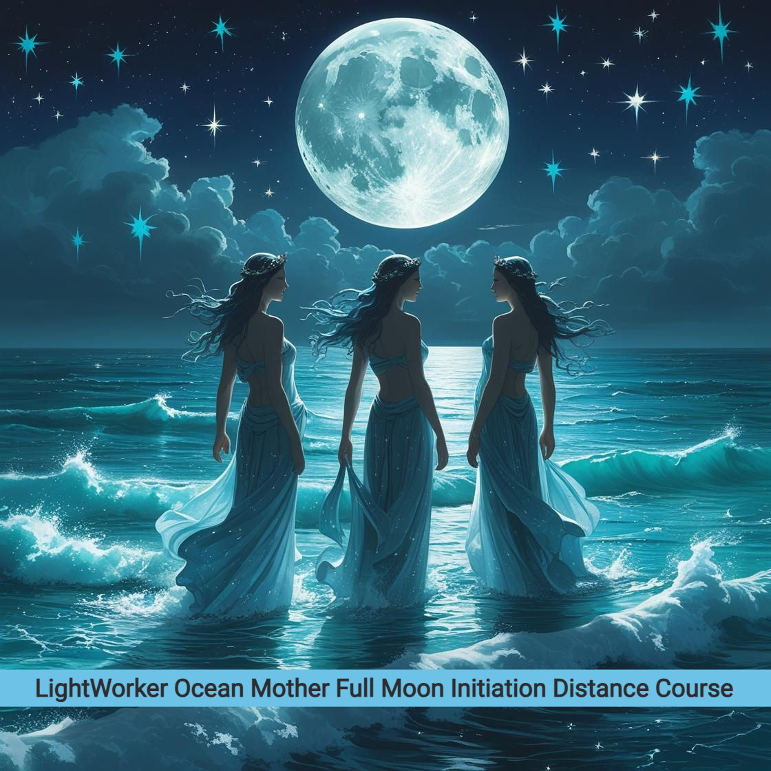 LightWorker Ocean Mother Full Moon Initiation Distance Course