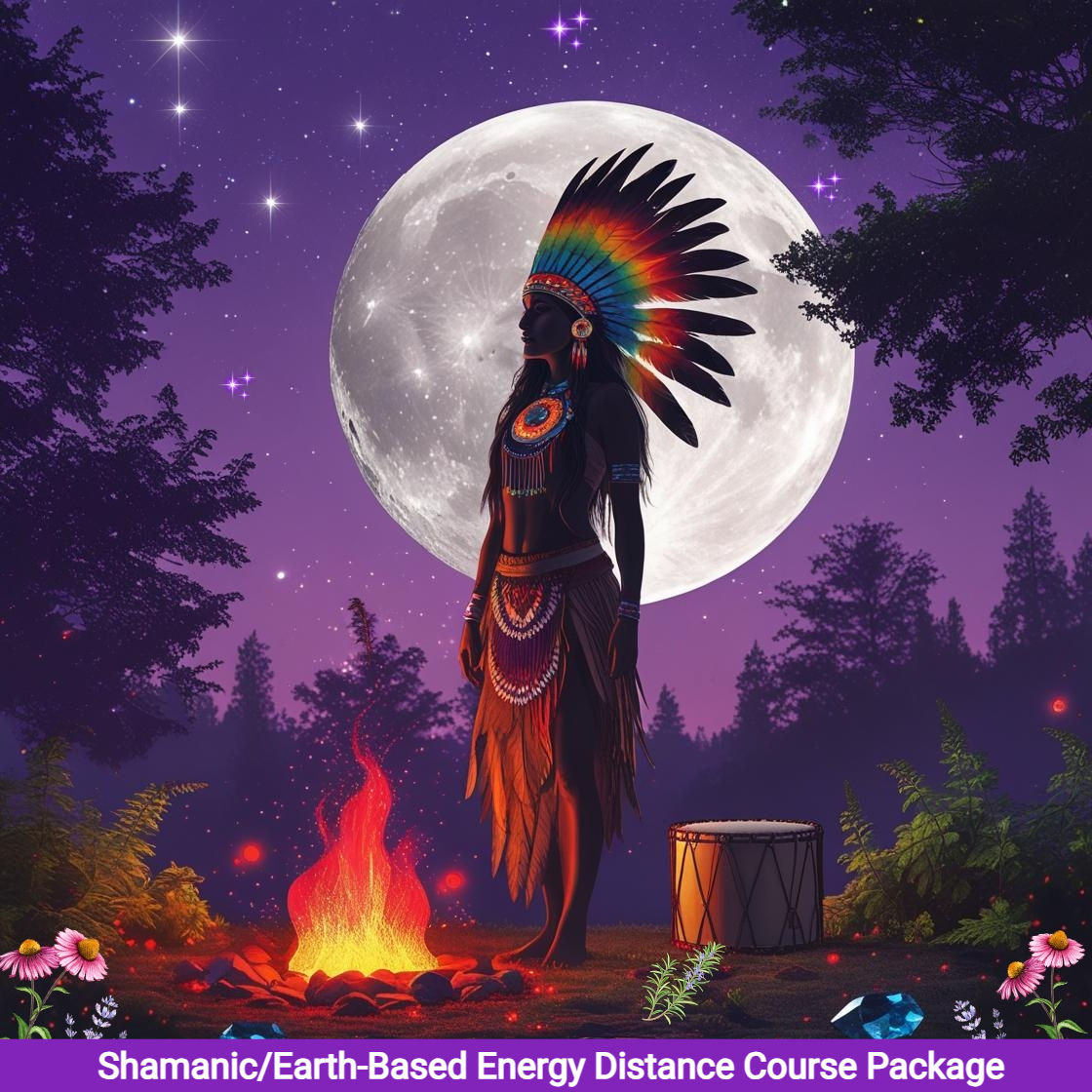 Shamanic/Earth-Based Energy Distance Course Package - 10 courses of your choice