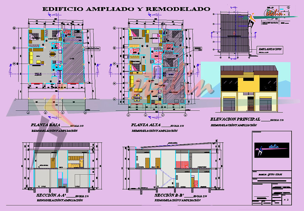 005 PLANOS NUEVOS DE ARQUITECTURA