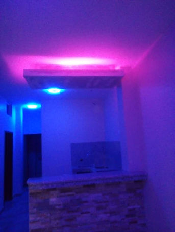 3 efecto de luces mesón