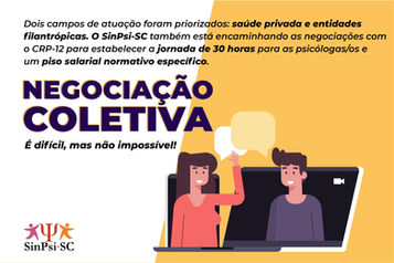SinPsi-SC inicia Negociações Coletivas