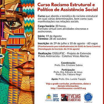 Curso: Racismo Estrutural e Política de Assistência Social