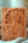 Inspiration romane, bas relief,