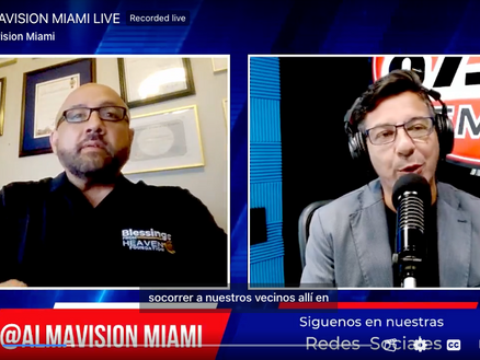 Entrevista Pastores Alex Tapia y Carlos contreras por Huracán "Milton"