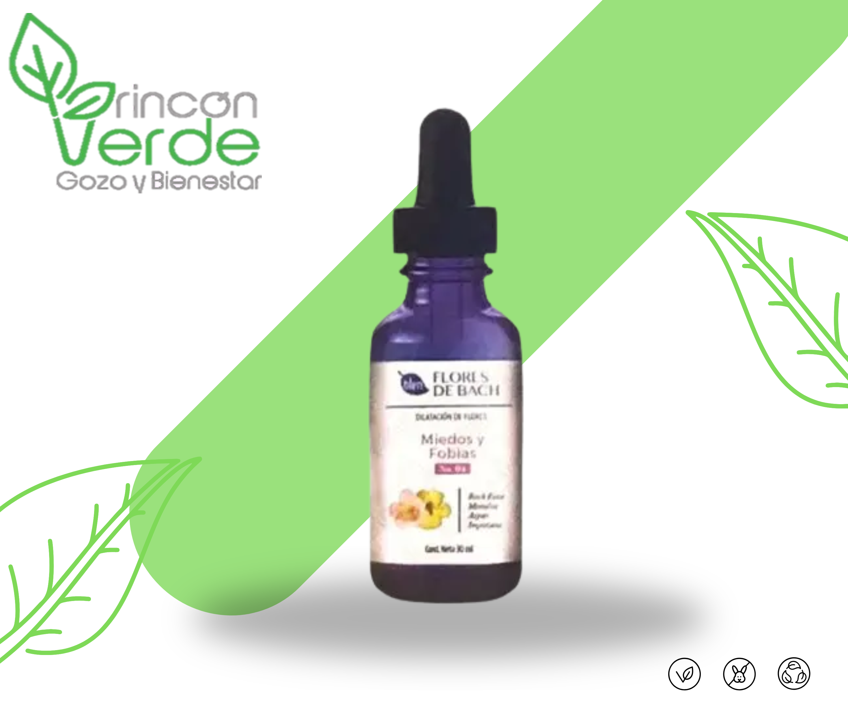 Flores de Bach Miedos y Fobias Blen 30ml