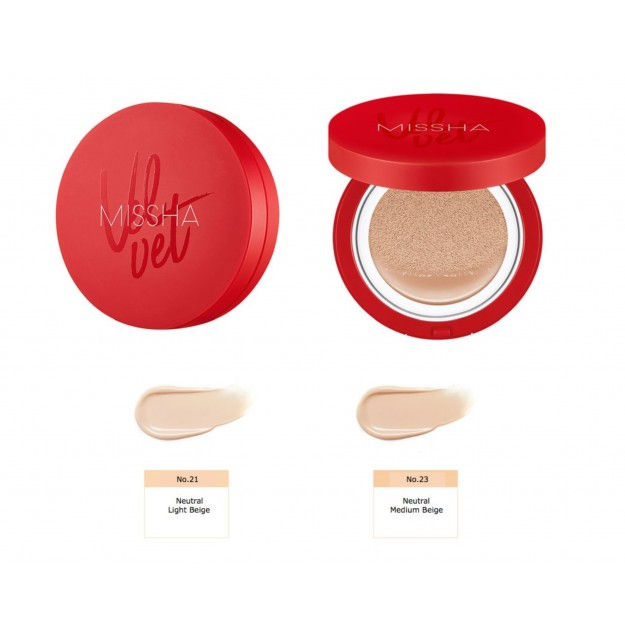 Thumbnail: კუშონი MISSHA Velvet Finish Cushion SPF50+PA+++ (15ml)