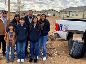 DNP Helps Veteran Family Keep Warm in Bitter Cold