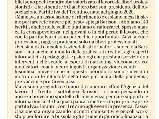 Le partite iva si mettono insieme - 31/10/2021