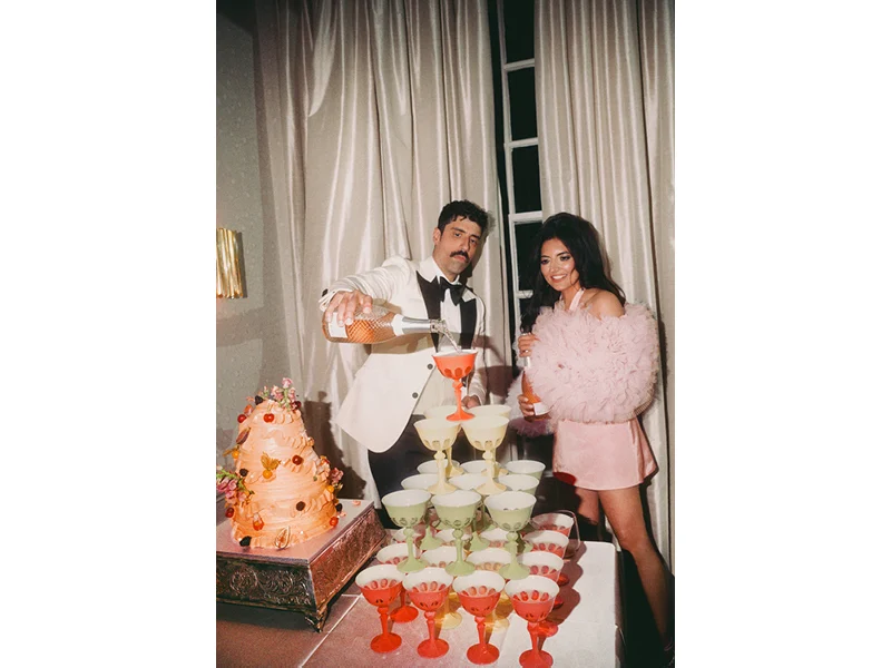retro wedding