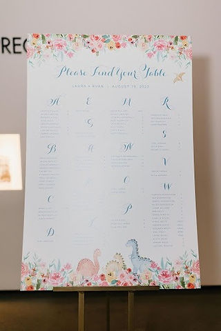 floral wedding decor