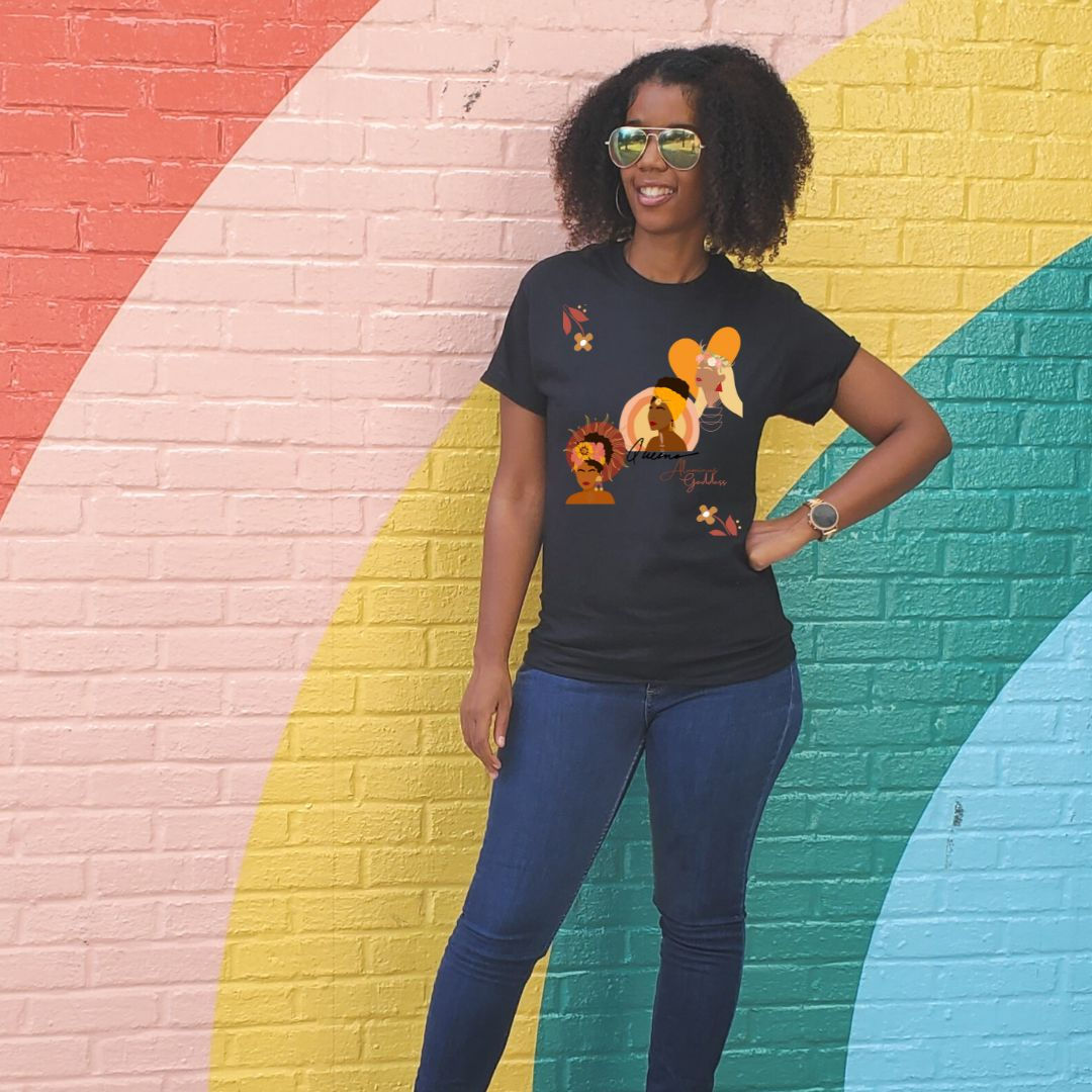 Rare Queens AuthenTee ( navy)