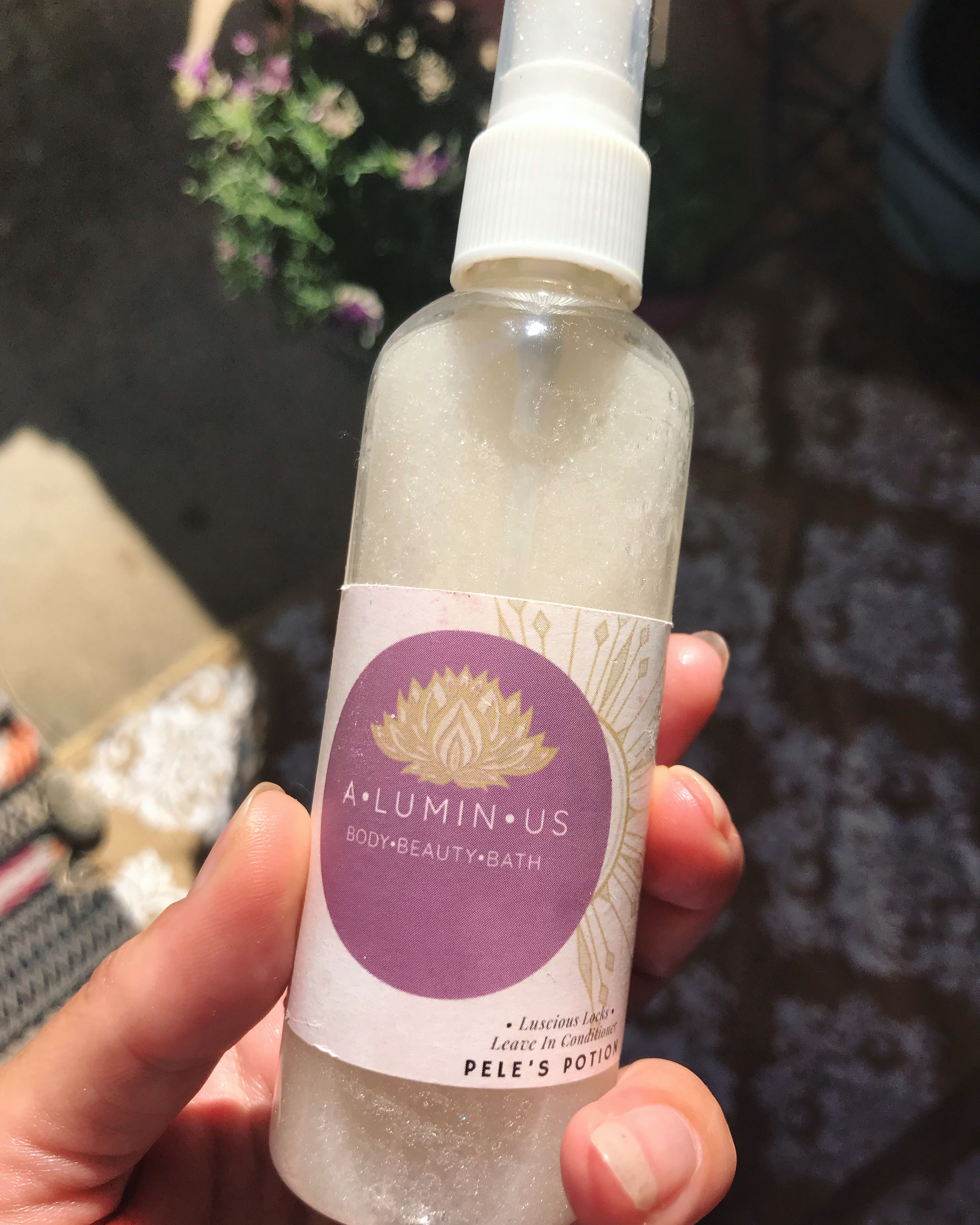 Pele's Potion: Leave in conditioner