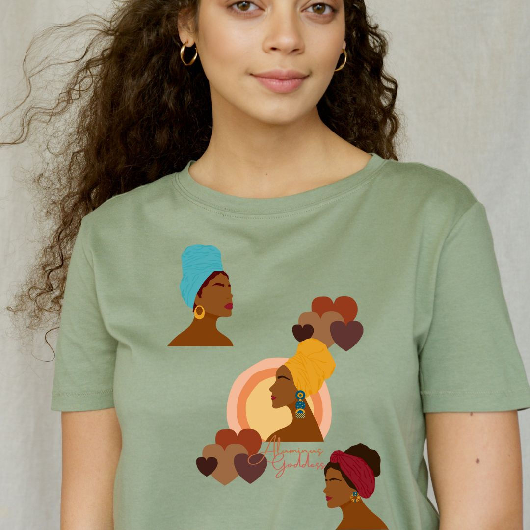 Melanin Love AuthenTee Green