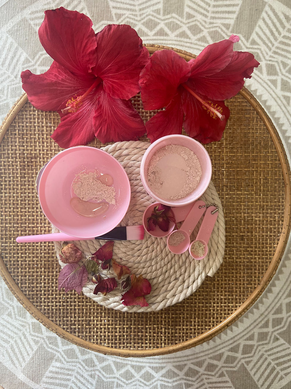 Miniatura: Hibiscus Clay Mask
