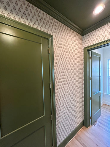 Interior, wallpaper