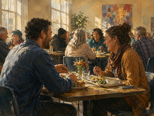 A meal with a friend