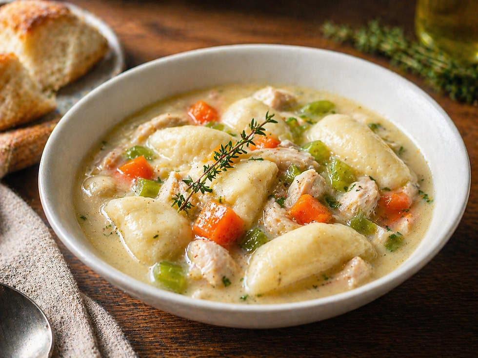 A Family Recipe for Hungarian Chicken Soup with Egg Dumplings