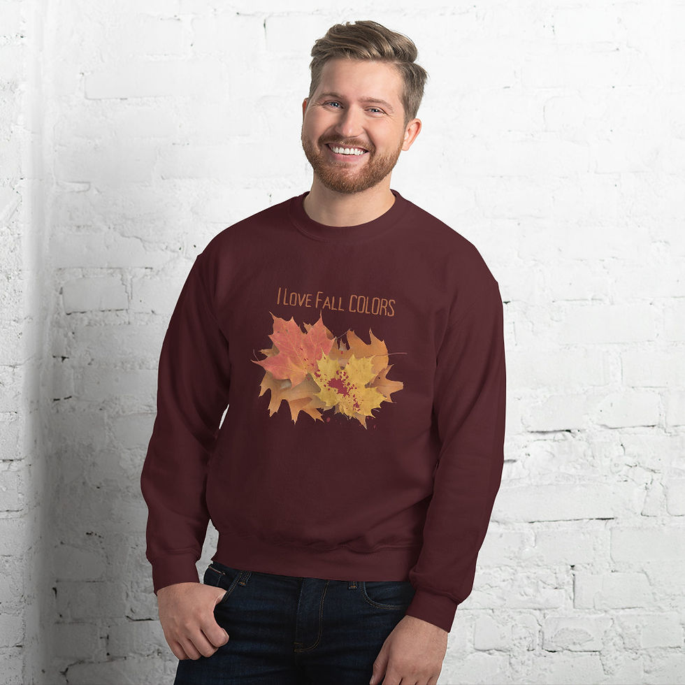 Thumbnail: Unisex Sweatshirt"Love Fall Colors"