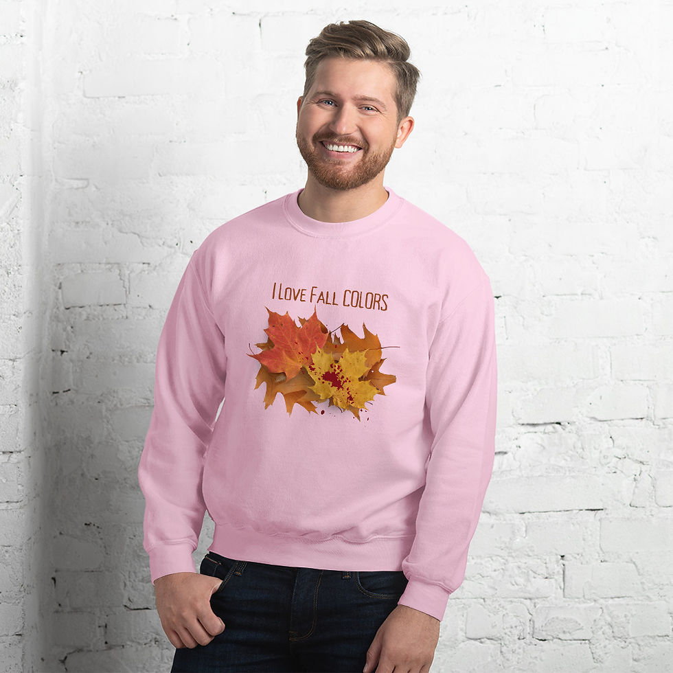 Thumbnail: Unisex Sweatshirt"Love Fall Colors"