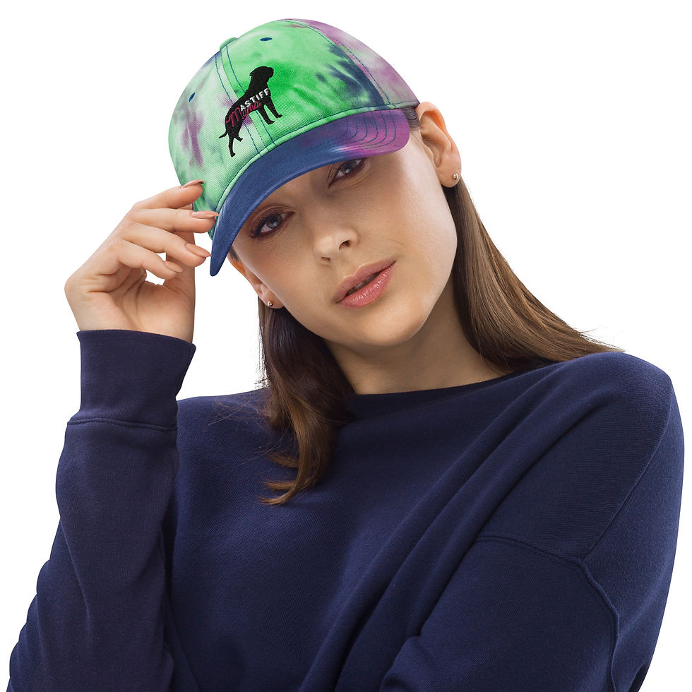 Thumbnail: Tie dye hat "Mastiff Mama"