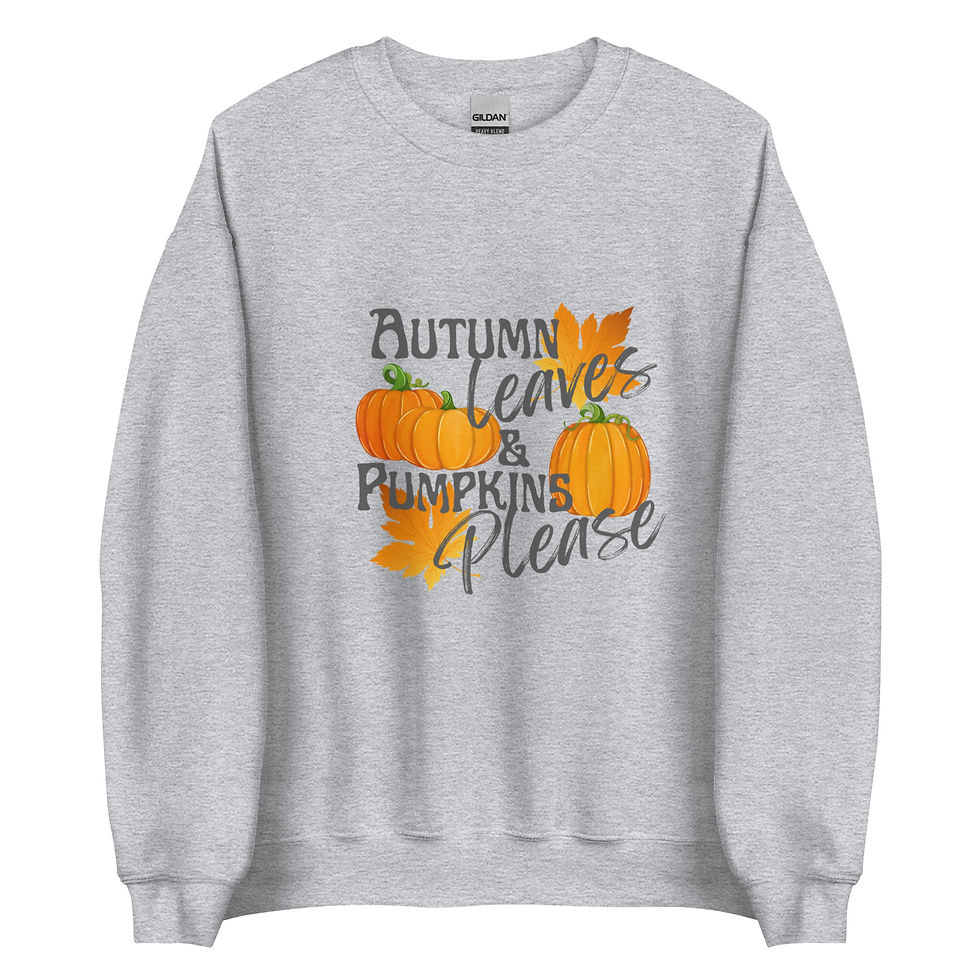 Thumbnail: Unisex Sweatshirt"Pumpkin Please"
