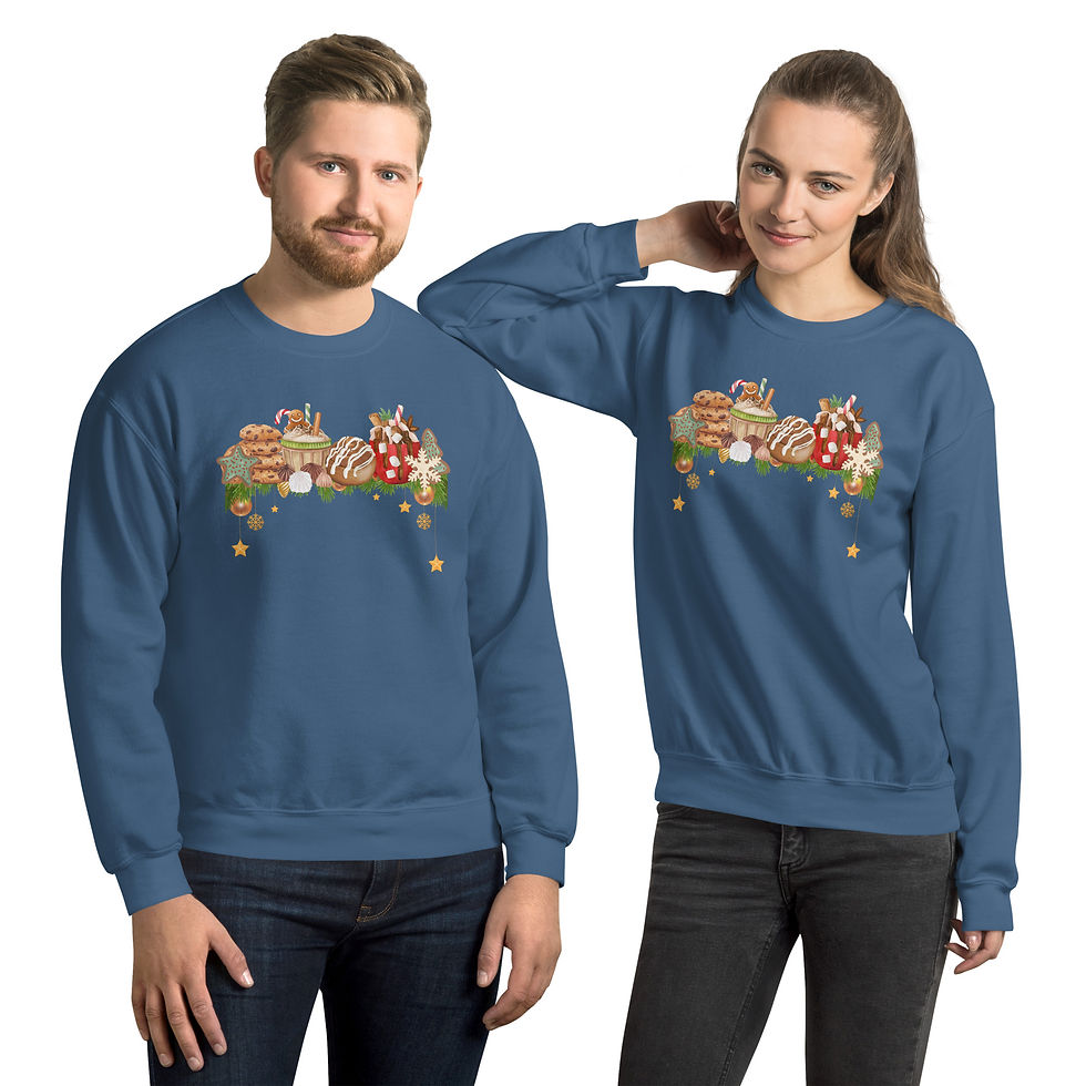 Thumbnail: Unisex Sweatshirt Christmas