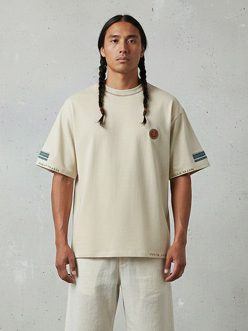 T-shirt El Vaquero - Sand