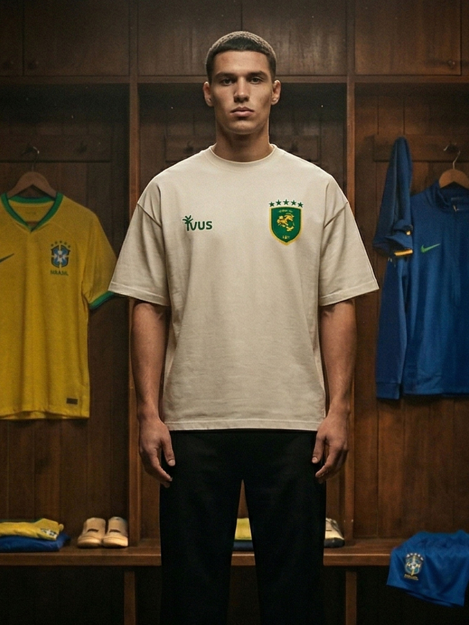 T-shirt Brazil - White