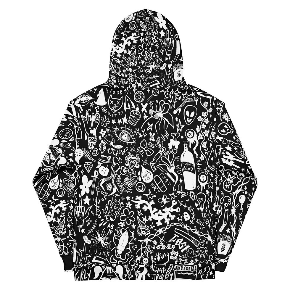 Thumbnail: Black Sketchbook hoodie
