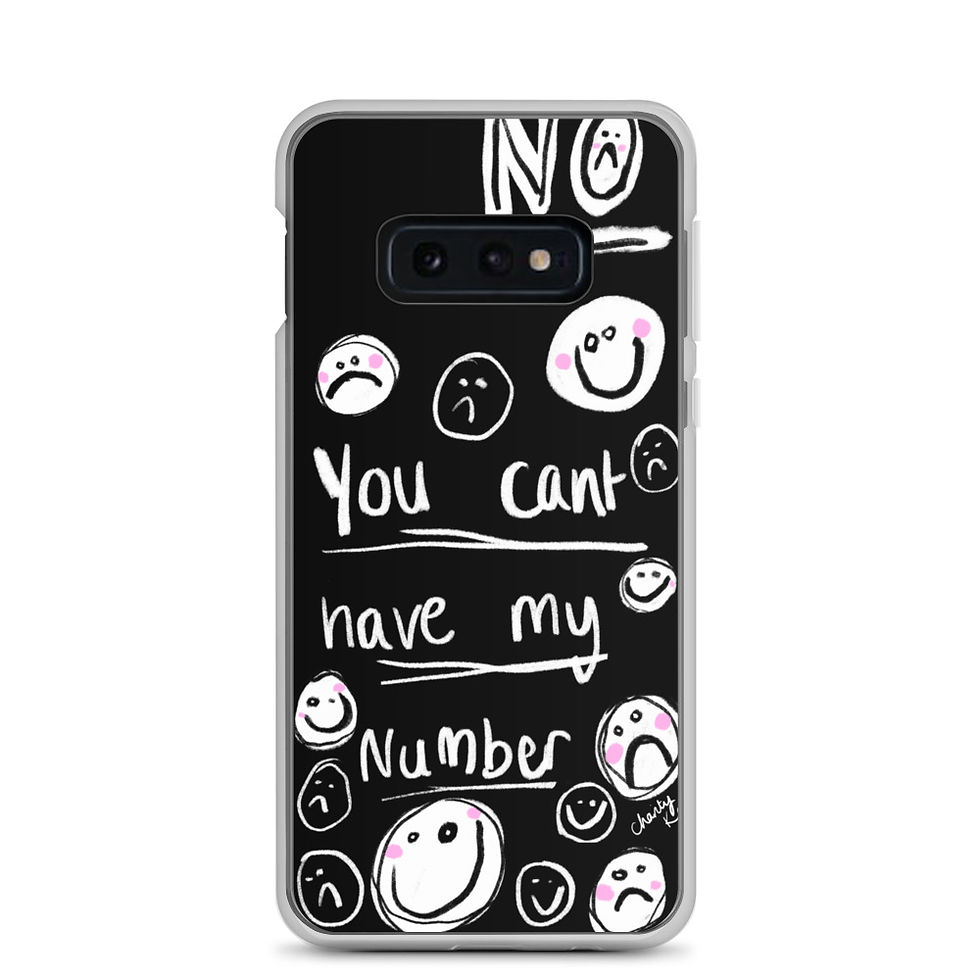 Thumbnail: anti social phone case in black
