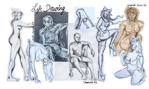 Life/ Death Drawing